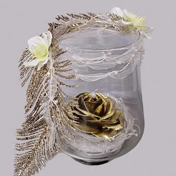 Vase fleur Gold
