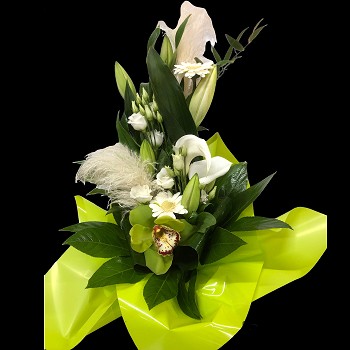 Bouquet avec Lys blanc